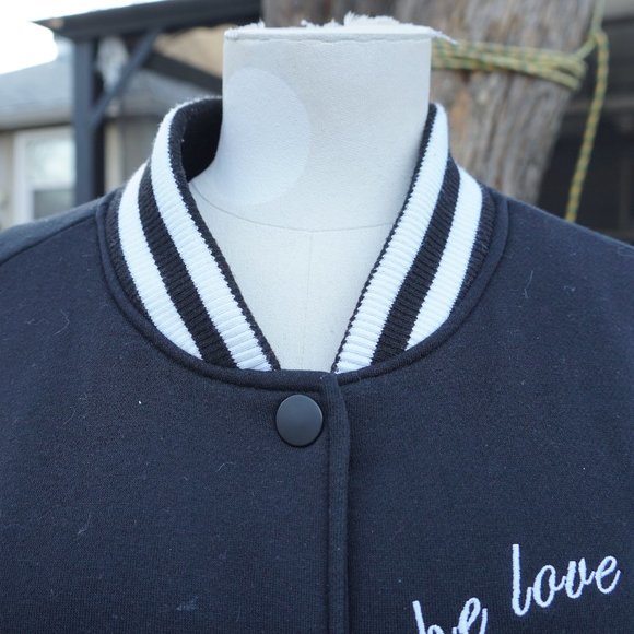 Black Varsity Jacket - Picture 5 of 8